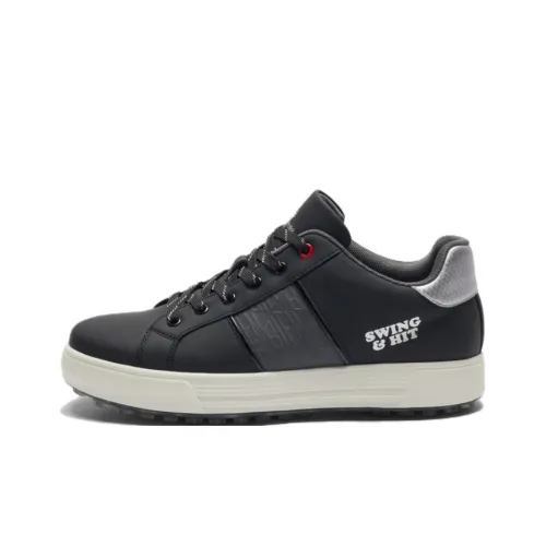 Biyin Leufen Skateboard Shoes Men Low-Top Black