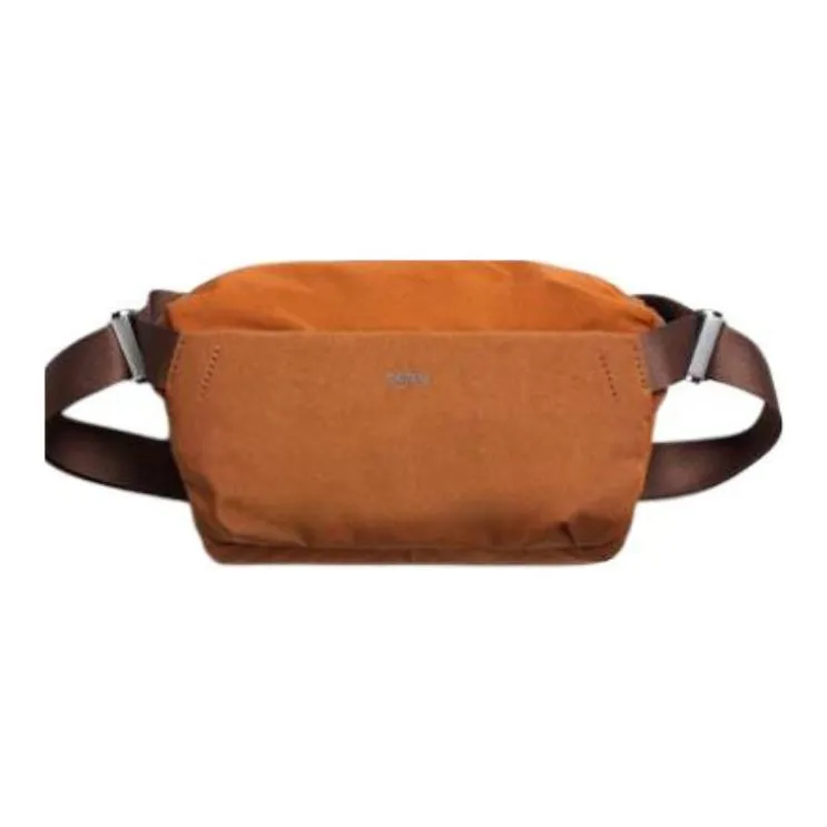 BELLROY Recycled Waterproof Woven Fabric Fanny Pack, Sling Bag, Crossbody Bag Unisex Ginger Yellow-0