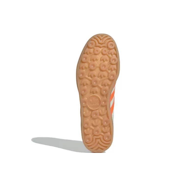 Adidas Gazelle Indoor Linen Green Solar Orange Women's-4