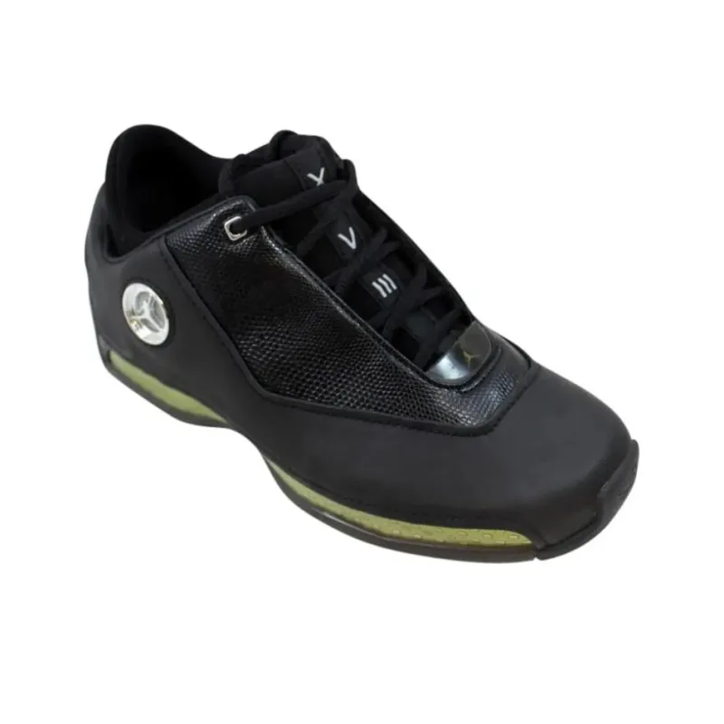 JORDAN 18 Low Black GS-1