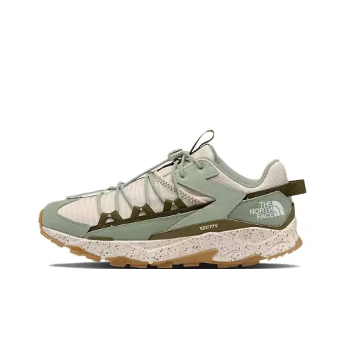 THE NORTH FACE VECTIV TARAVAL Running Shoes Women's Low-Top Off White/Green