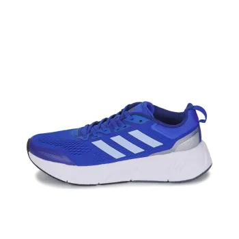 Adidas Questar Cushioning Wear Resistant Low Top Running Shoes Women's Blue