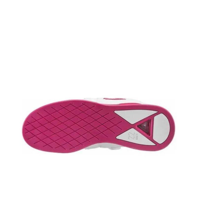 Reebok Legacy Lifter Cushioning Anti-Slip And Wear-Resistant Coverage Low-Top Training Shoes Women's White Pink-3