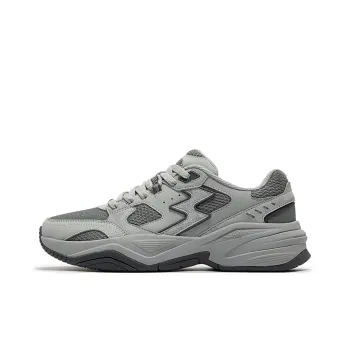 361° Sailing Series Wear-Resistant Slip-Resistant Low-Top Chunky Sneakers Men's Gray