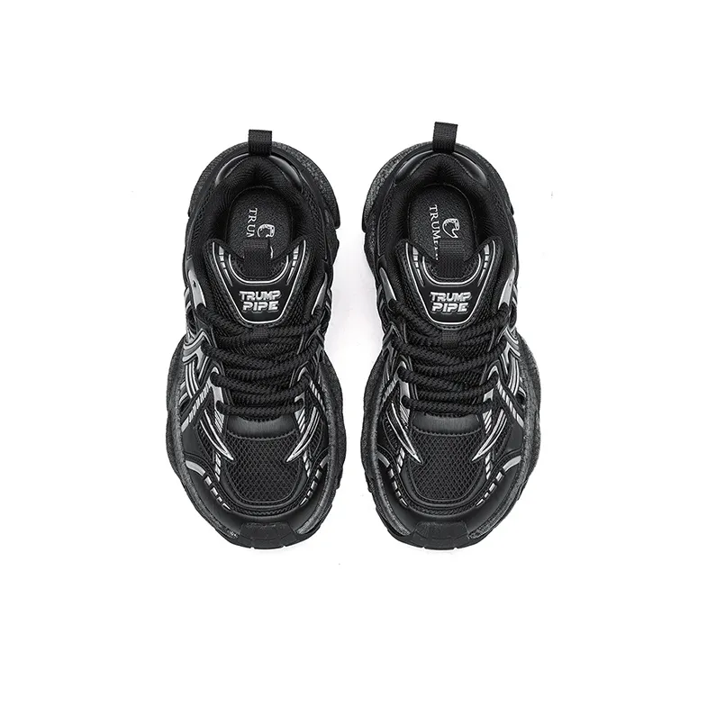 TRUMPPIPE Wear-Resistant Lightweight Height Increasing Chunky Sneakers Unisex-5