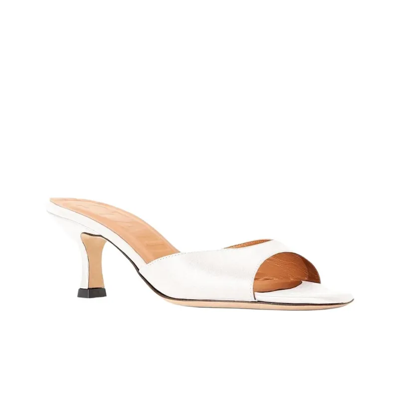 Staud Slide Slippers 5.5cm Women's White-2