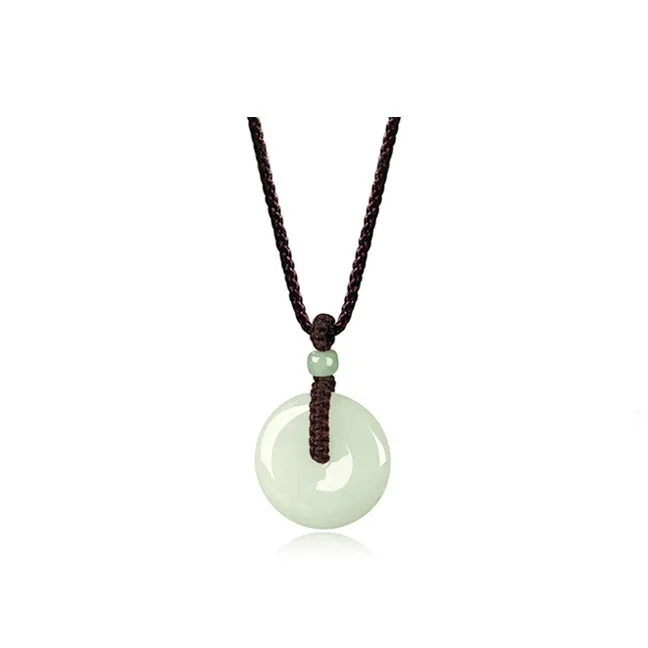 MOONS FAME Chalcedony Pendants Unisex-0