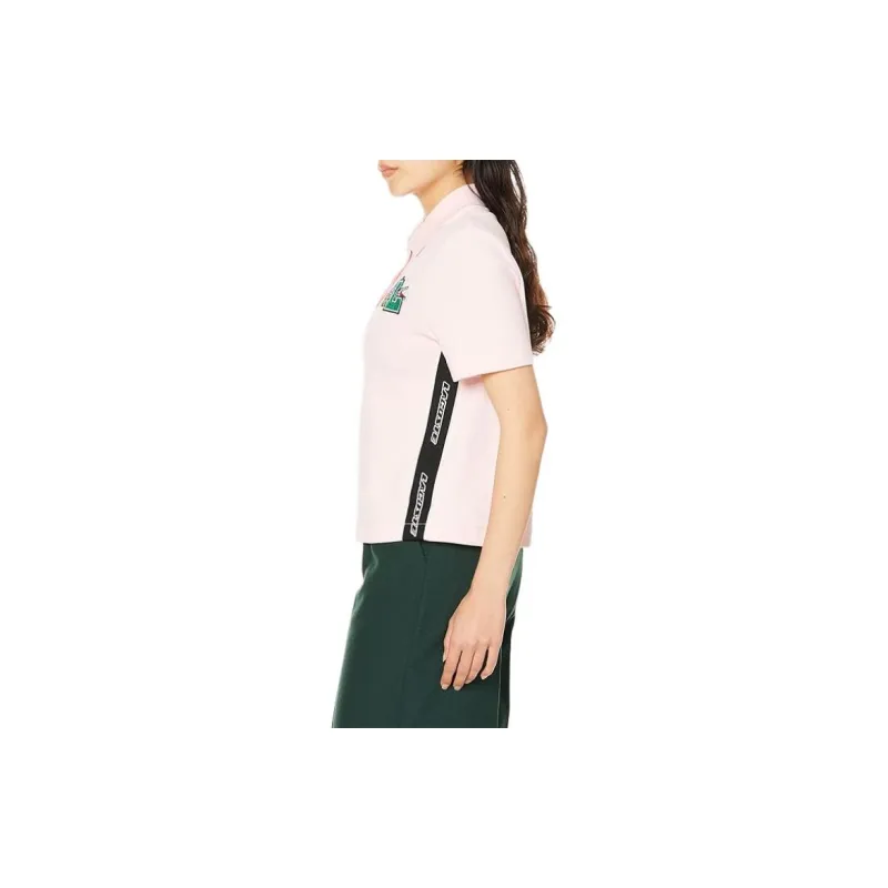 LACOSTE Polo Shirt Women's Light Pink-2