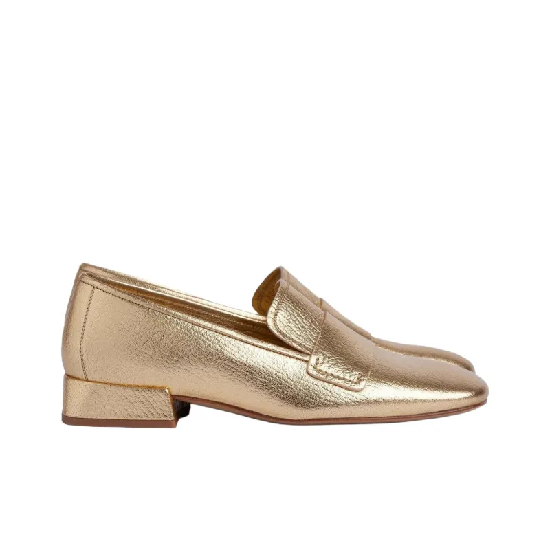 Pedro García Loafers Women's Gold-2