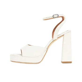 Staud Solange Strap Sandals 12.5cm Women's White