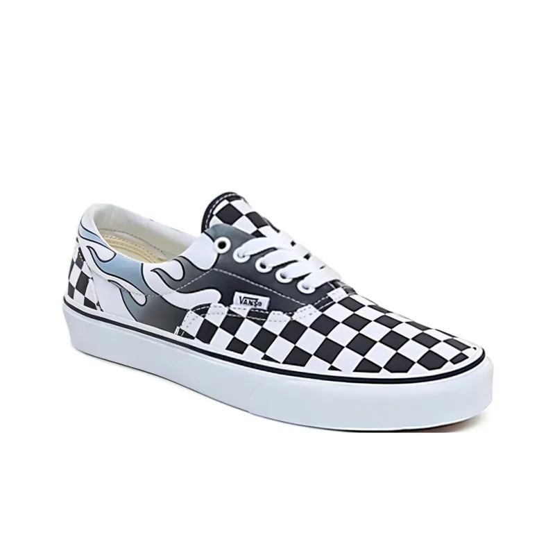 Vans Checkerboard Flame Classic 'Parisian Night True White'-2