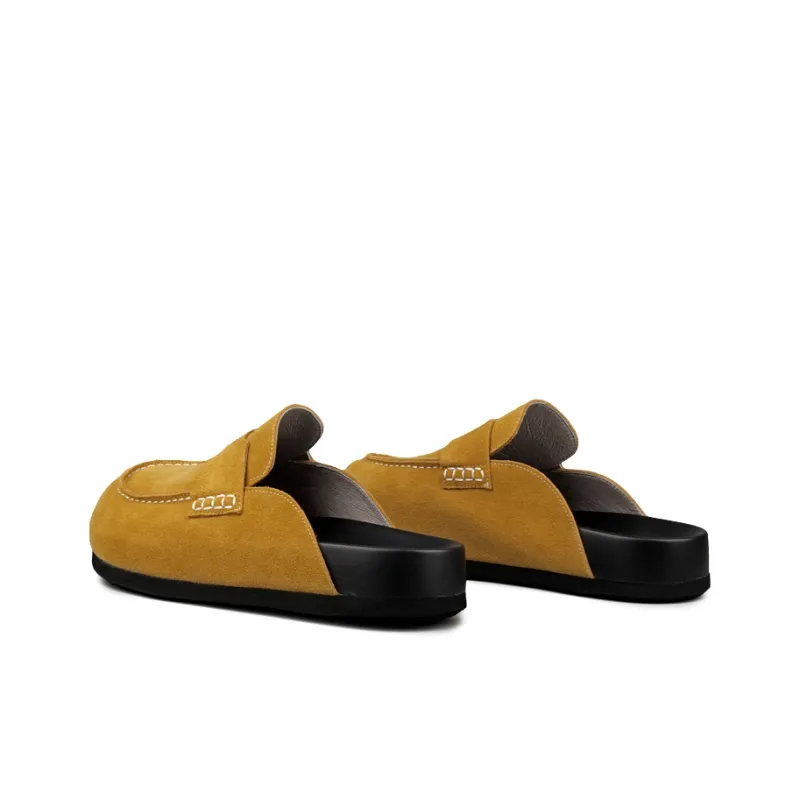 LOHAN·SIR Odor Resistant Abrasion Resistant Slip Resistant Wrap toe Slippers Unisex-48