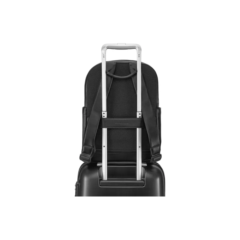MOLESKINE Polyurethane And Polyester Blend Backpack Unisex Black-3