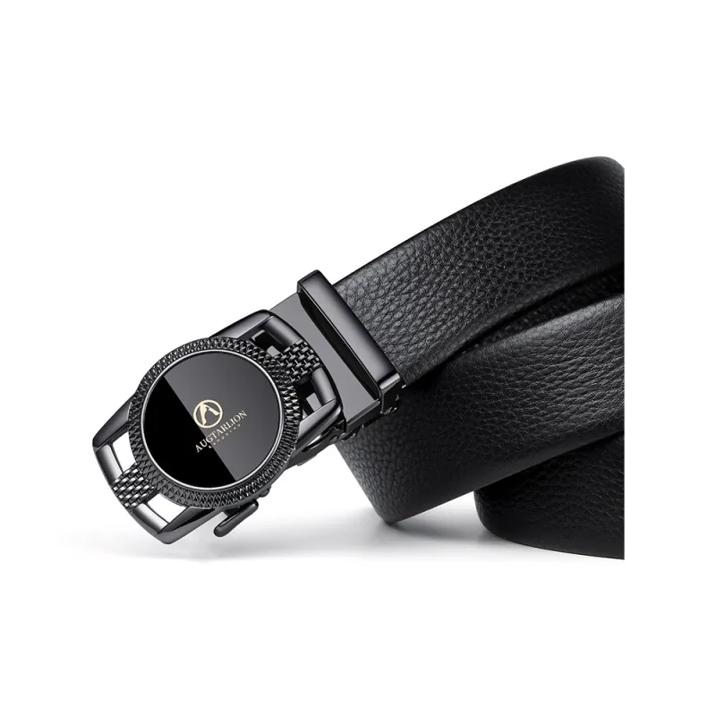 AUGTARLION Luxe Business Individual Automatic Buckle Belt Pant Belt Men's 3.5cm-4