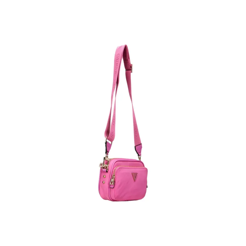 GUESS Recycled Nylon Camera Bag Shoulder Bag Crossbody Bag Women's Pink-1