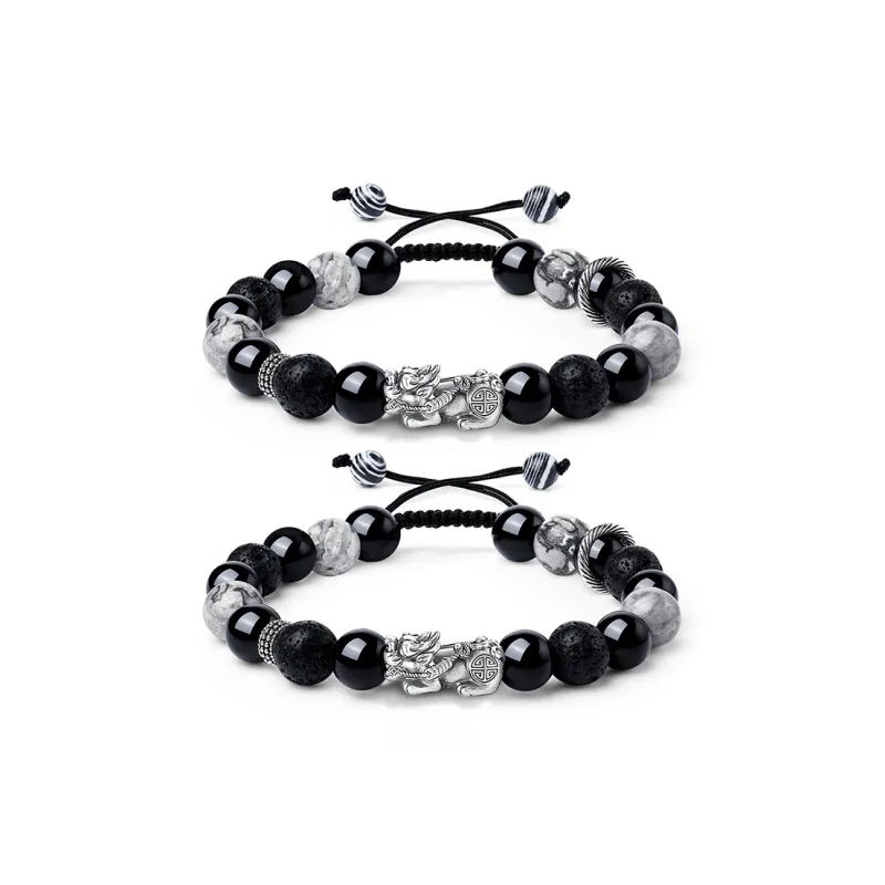 TIG Agate Jade Bracelets Unisex-4