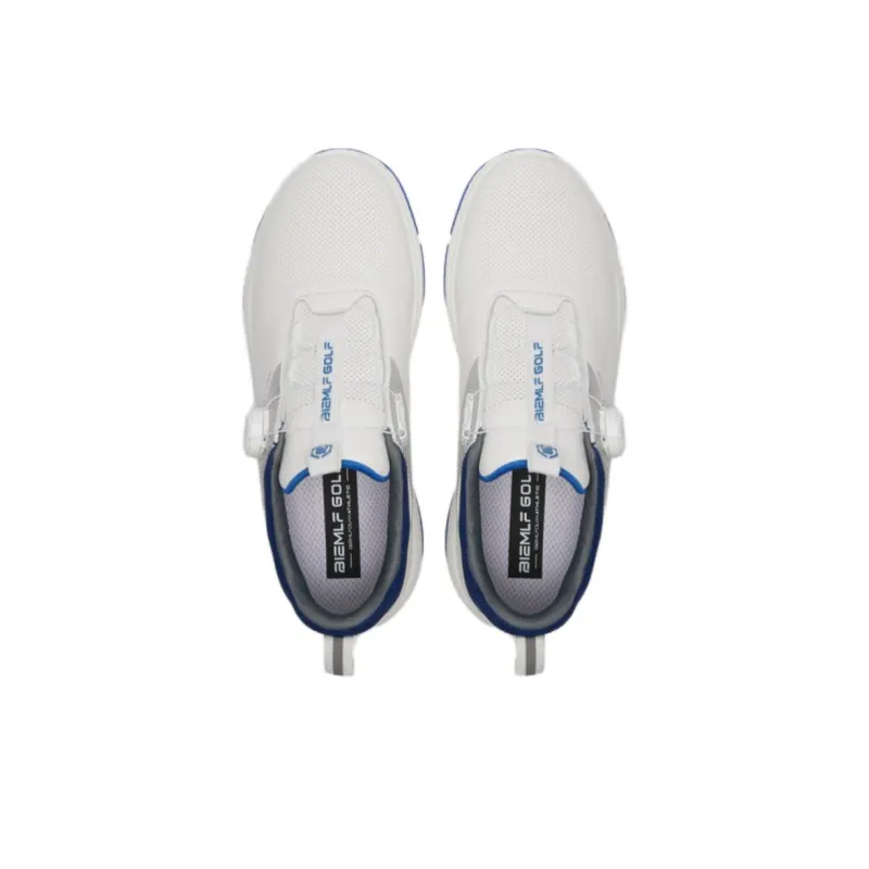 Biyin Leufen Low Top Golf Shoes Men's White-3