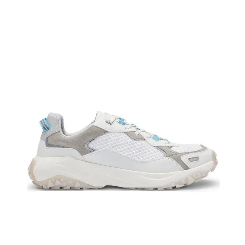 HUGO BOSS Low Top Casual Shoes Men's Light Gray-1