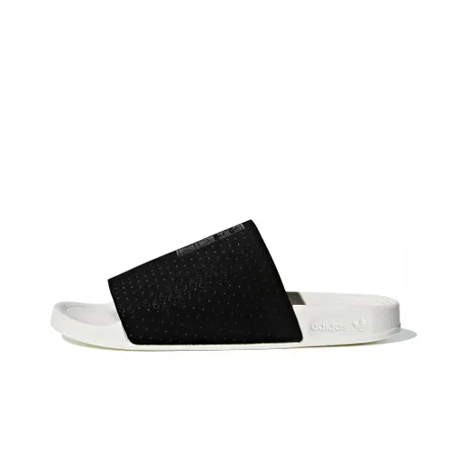 Adidas Originals Adilette Luxe Slide Slippers Women's Black/White