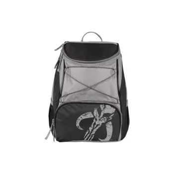 Disney Star Wars The Mandalorian Collaboration Polyester Backpack Men's Gray Black