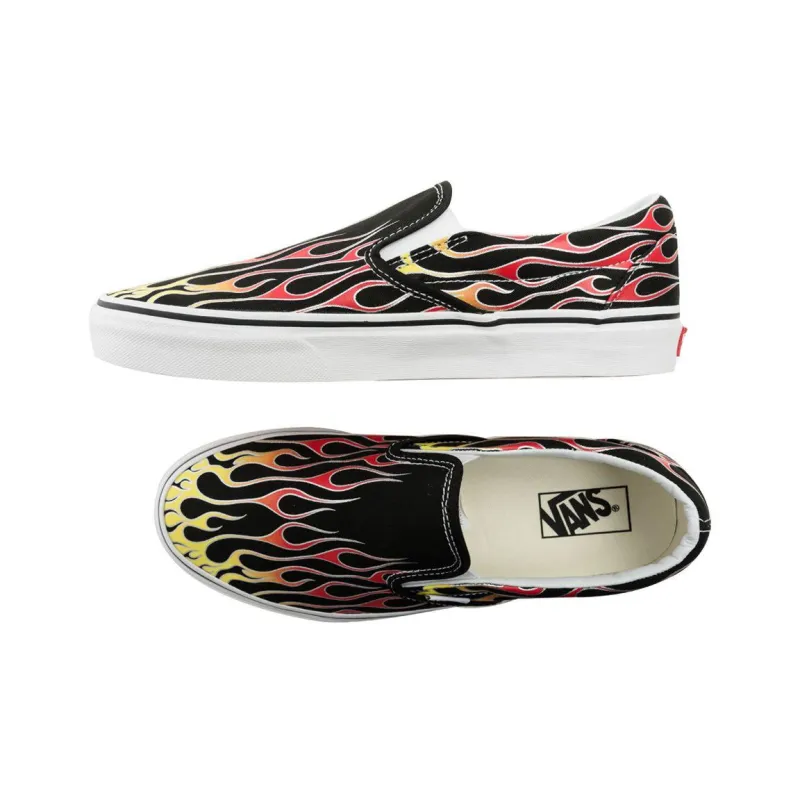 Vans Classic Slip On 'Mash Up Flames'-4