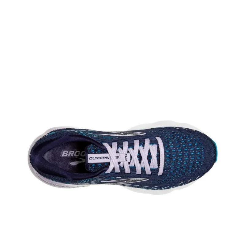 Brooks Women's Glycerin GTS 20 'Peacoat Pastel Lilac'-2