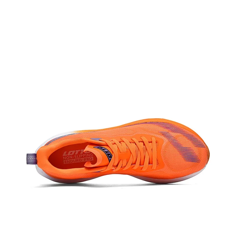 LOTTO Cushioning, Rebound, Lightweight, Anti slip Low Top Running Shoes Women's Melon Orange-3