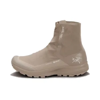 Arcteryx AERIOS NIVALIS Anti Slip And Wear Resistant Water Resistant High Top Trekking Shoes Unisex Smoke Bluff