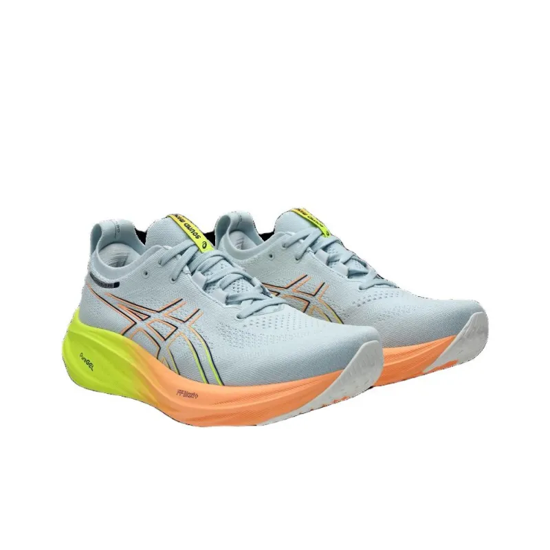 Asics Gel Nimbus 26 Paris 'Cool Grey Safety Yellow'-2