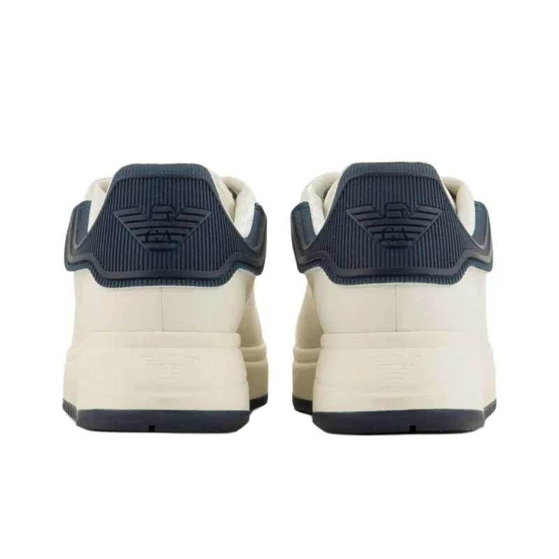 EMPORIO ARMANI Chunky Leather Sneakers-4