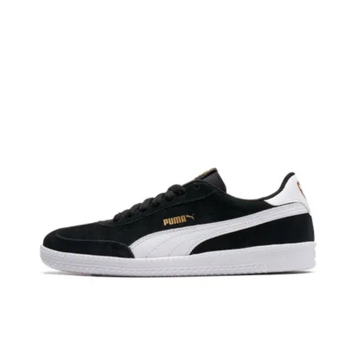 PUMA Astro Cup Skateboard Shoes Men Low-Top Black/White