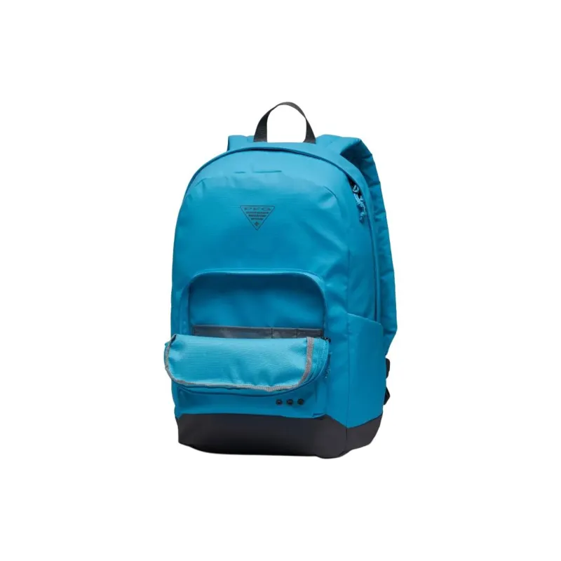 Columbia Polyester Backpack Unisex Coral Black With City Gray Accents-2