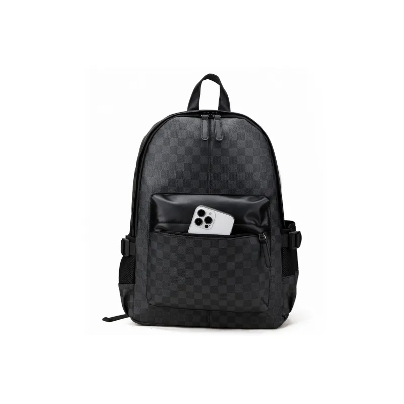 RUIGOR Pu Backpack Regular Unisex Black-7
