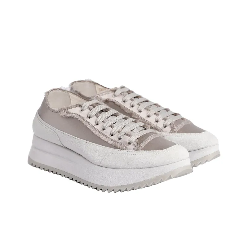 Pedro García Orella Low-Top Casual Shoes Women's Gray White-3