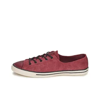 Converse Shock Absorbers Low Top Skateboard Shoes Women's Red