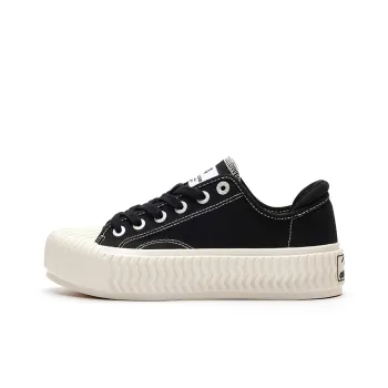 EXCELSIOR Light Food PLUS Cookie Shoes Low Top Skateboard Shoes/Canvas Shoes Unisex Sugar Free Black Chocolate