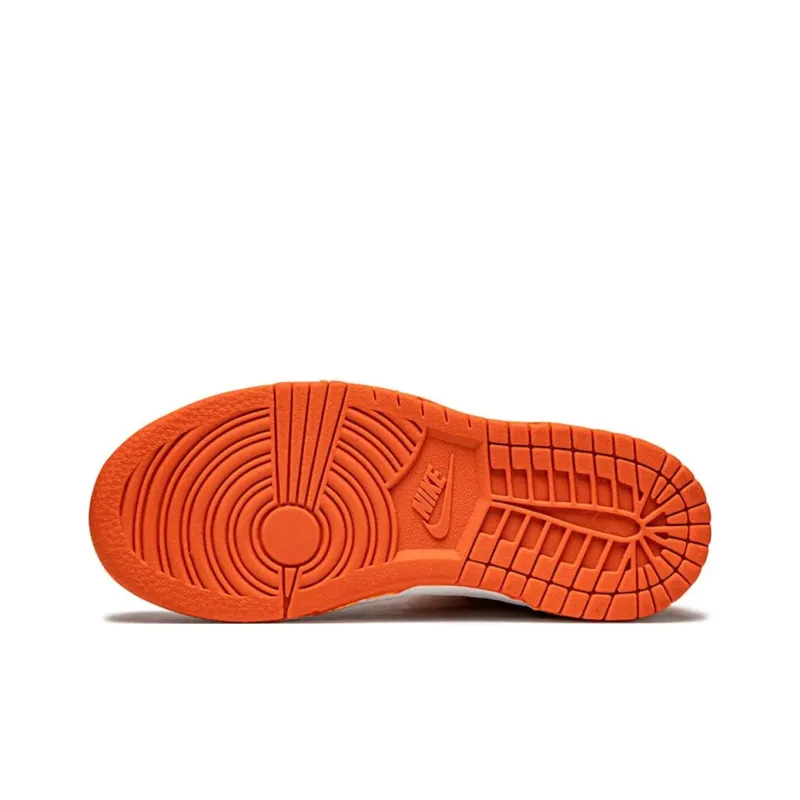 Nike Dunk High White Orange Blaze Varsity Blue-3