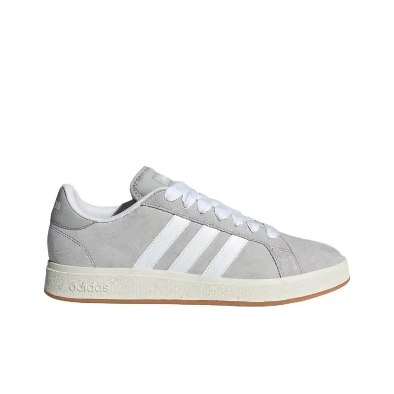 Adidas Grand Court Base 00s Grey Two Cloud White Gum-1