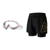Black Gold+White/Pink-Two-Piece Set