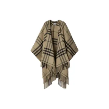Burberry Check Cape