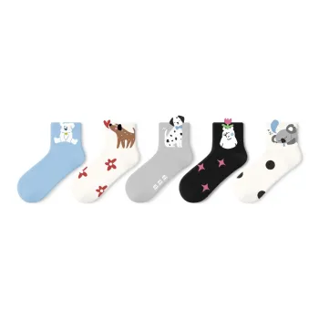 Primeet Ankle Socks Women's 5 Pack
