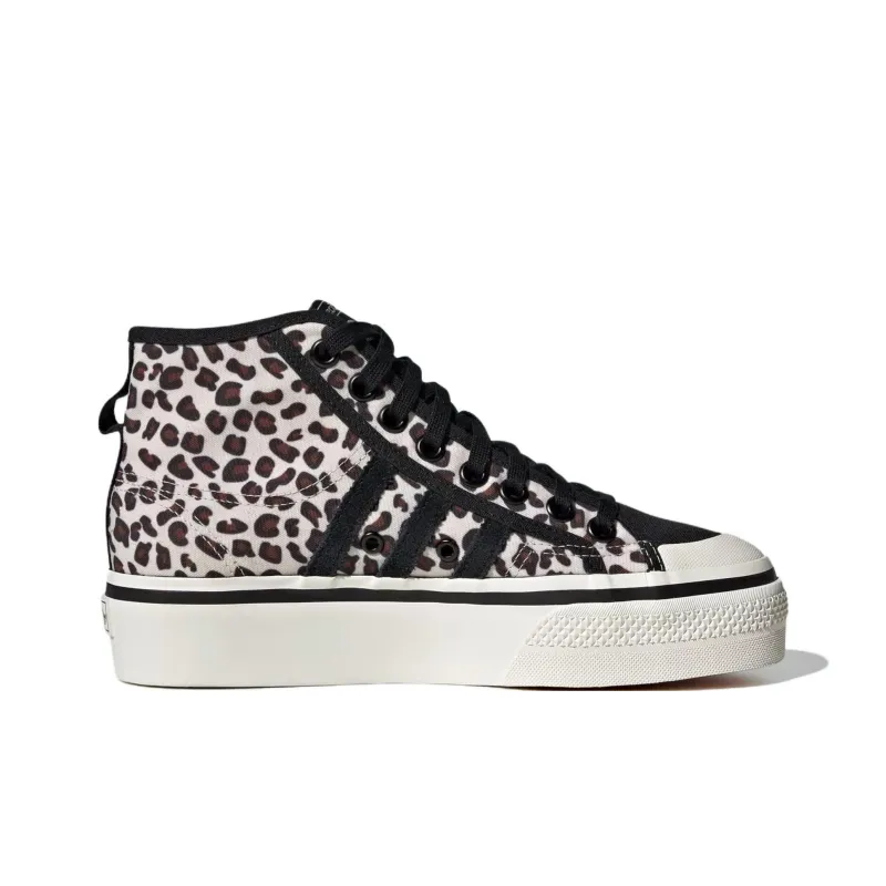 Nizza Women's Adidas Originals Platform Mid 'Leopard' Women's-1
