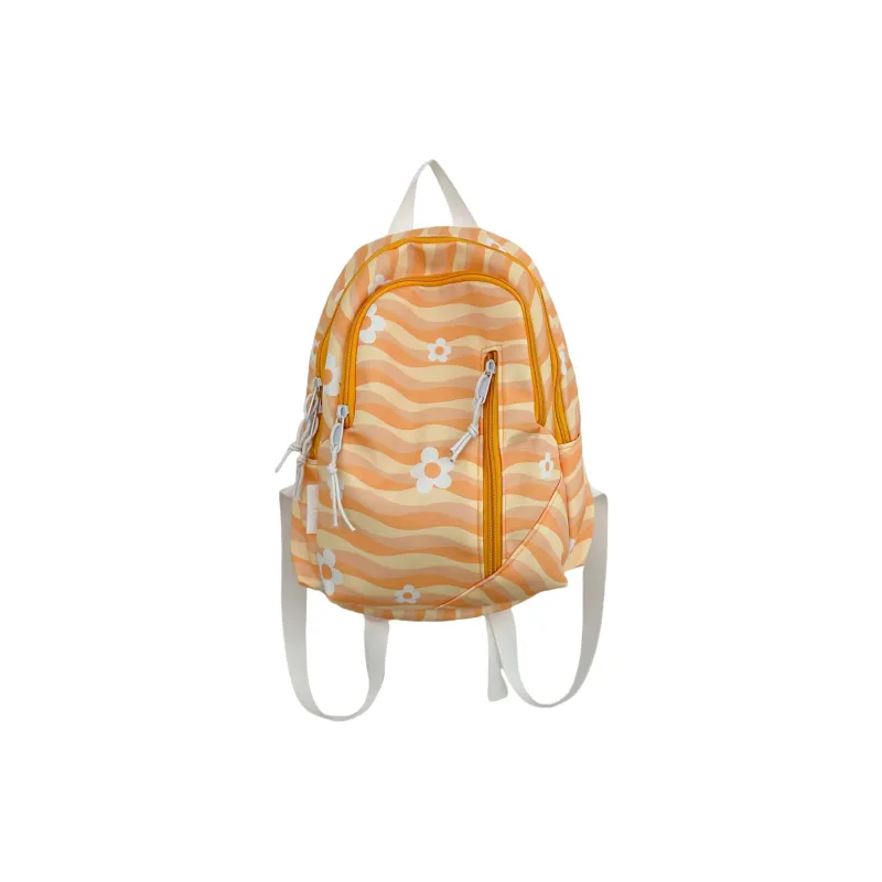 MOK Nylon Backpack Regular Women's Black/Pink/Orange/Khaki/Blue-6