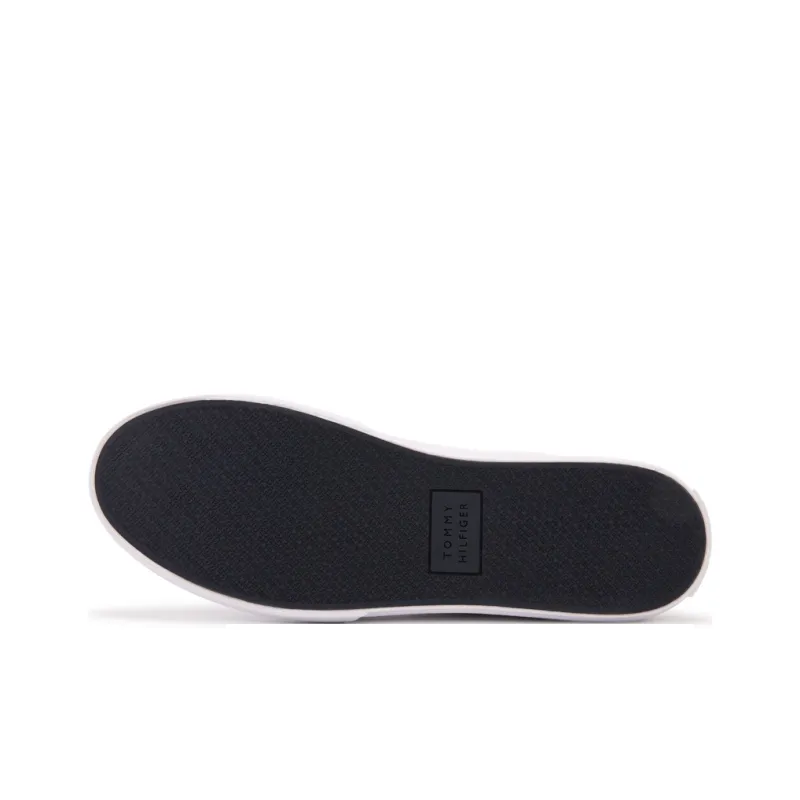 Tommy Hilfiger Low Top Skateboard Shoes Men's White-2
