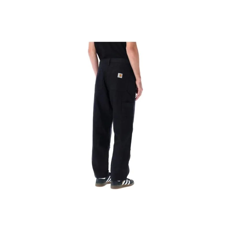Carhartt WIP Walter Double Knee Logo Patch Tapered Trousers-1