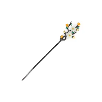 Fan Lan Hetian Jade Hairpins Women's White Jade