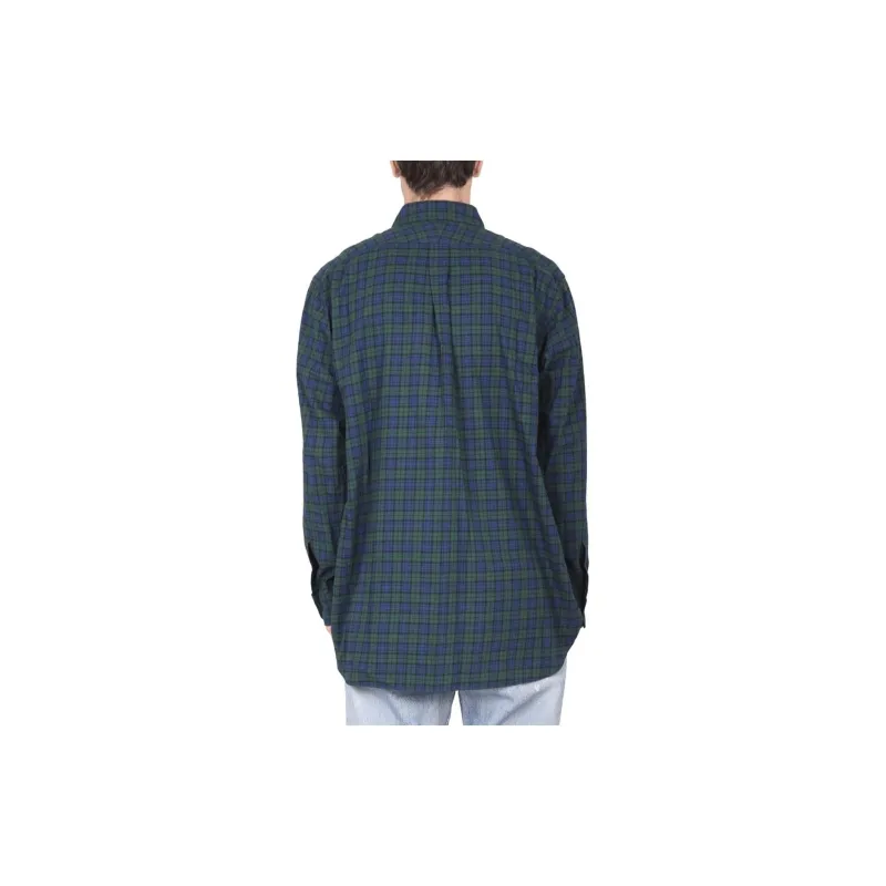 ENGINEERED GARMENTS Checked Oversized Shirt-1