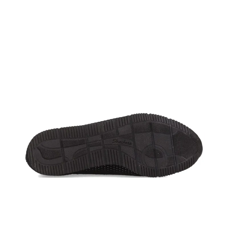 Skechers Cleo Jogger Cushioning, Slip Resistant, Lightweight Low Top Casual Shoes Women's Black-4