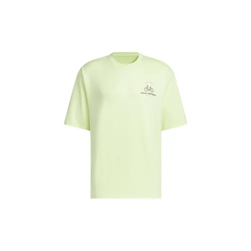 Adidas T-Shirts Men Light Yellow