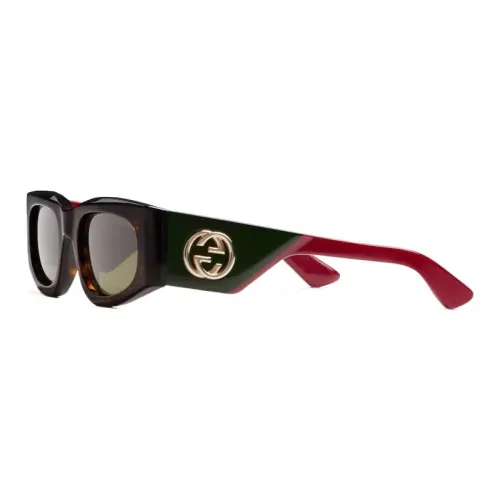 GUCCI Eyewear Rectangular-frame Sunglasses